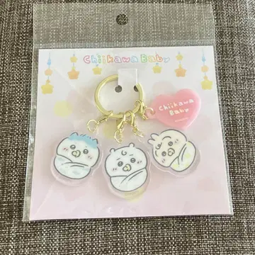 치이카와 (먼작귀) Baby 싸개 아크릴 참 세트 (싸개 트리오)