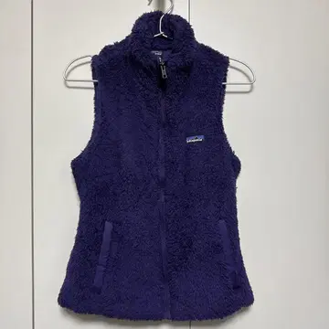 patagonia 퍼플 플리스 베스트 WOMEN'S XS