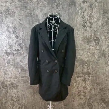 imp 인프 코트 롱 더블 체스터 돌려입기 발군 네이비(S
