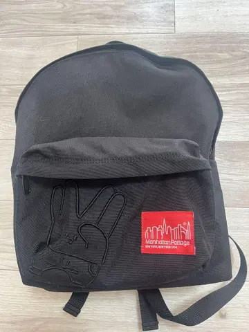 Manhattan Portage 블랙 백팩 도카이 온에어 니죠군