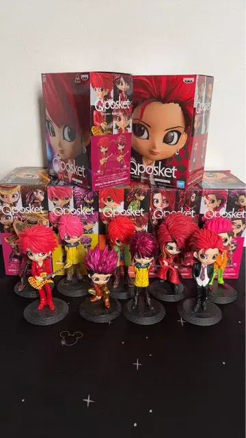 Qposket 피규어 hide 9체 세트