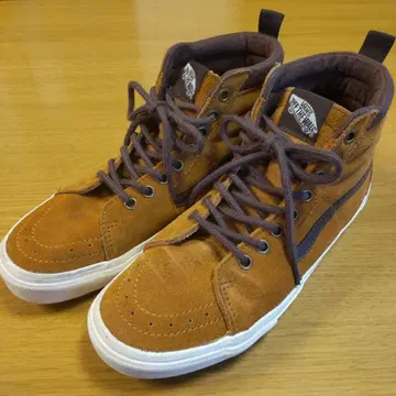 Vans 스웨이드 브라운 하이컷 스니커즈 26.5cm