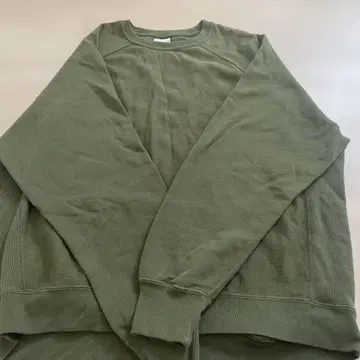 Champion Reverse Weave 맨투맨 올리브 그린
