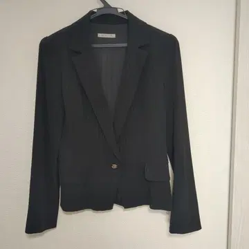 SCOT CLUB 블랙 스트라이프 자켓