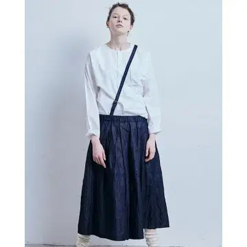 (g) 그램 LIGHT DENIM ONE SEHULDER SKIRT