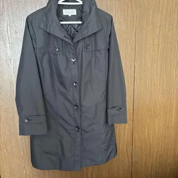 TRANS WORK 블랙 코트