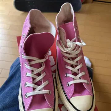 CONVERSE ALL STAR 핑크 스니커즈