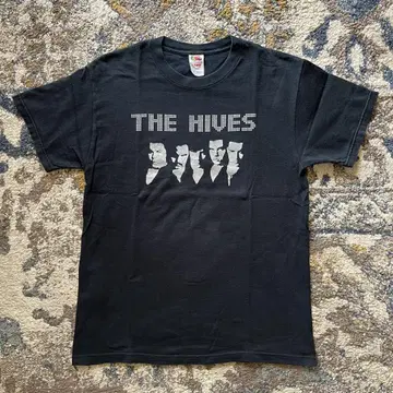 THE HIVES 하이브스 티셔츠 M 사이즈 빈티지 후지록 25' 출연