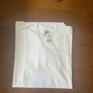 Lee 화이트 T셔츠 무지 데드스탁 90s