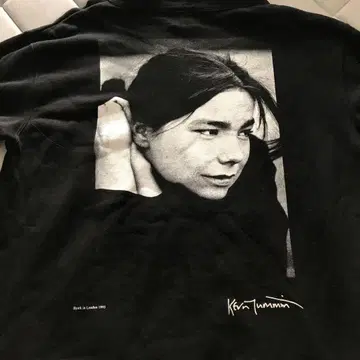 bonjour records 비요크 후드티 블랙 M