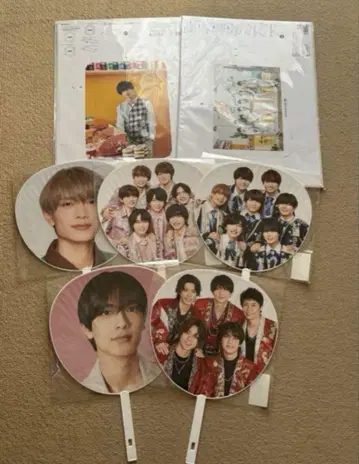 나니와단시 부채 사진 캔버스 King & Prince