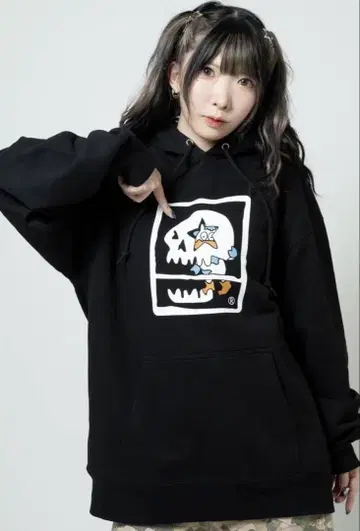 BEFTEY MxMxM 콜라보 마아타소 맨투맨 후디 블랙