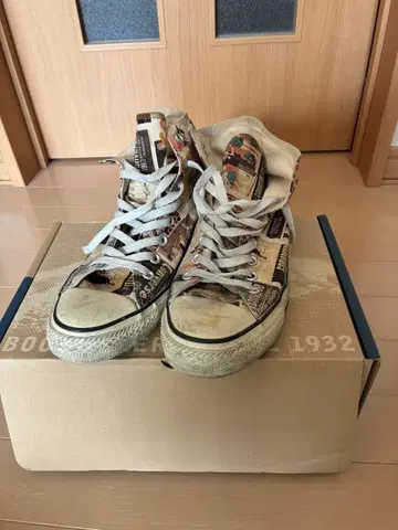 Converse All Star 콜라주 프린트 스니커즈