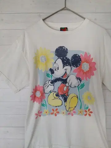 90s 빈티지 미키마우스 T셔츠