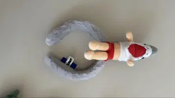 상어 봉제 인형 머리띠