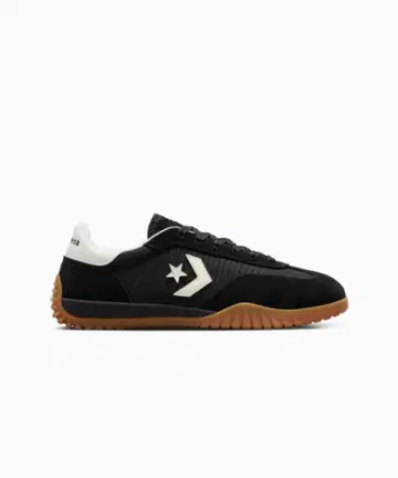 [한국 한정판] Converse 블랙 스웨이드 스니커즈