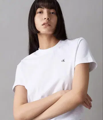 캘빈클라인) CALVIN KLEIN 클래식 슬림T셔츠 S 새상품급