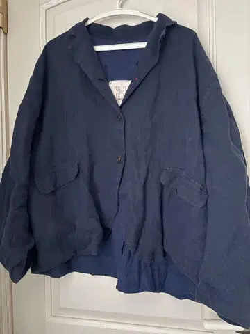 [H+HANNOH WESSEL) WESSEL LINEN JACKET