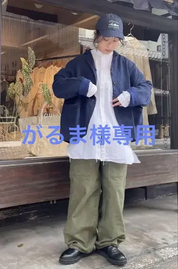 [H+HANNOH WESSEL) WESSEL LINEN JACKET