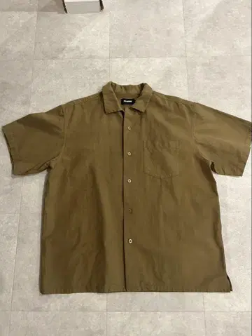 XLARGE OG S/S SHIRT 브라운 M
