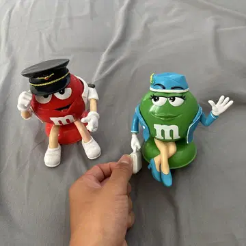 M&M's 피규어 세트 파이롯트 스튜어디스