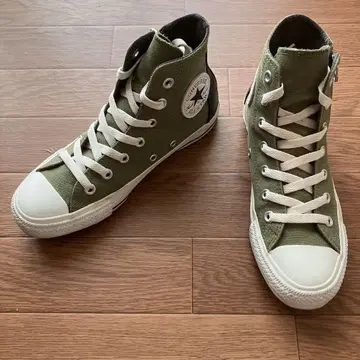 컨버스 올스타 카키 여성용 24.0cm 한정품