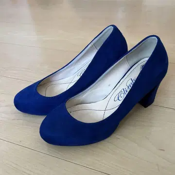 Climb 네이비 블루 하이힐 펌프스 24.0cm