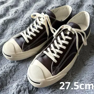 컨버스 잭퍼셀 올리브 그린 가죽 27.5cm