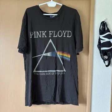 PINK FLOYD 밴딩 티셔츠 롱 기장