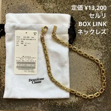 새상품급 두지엠 클라세 셀리 BOX LINK 체인 목걸이