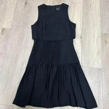 Armani Exchange 블랙 슬리브리스 원피스 S