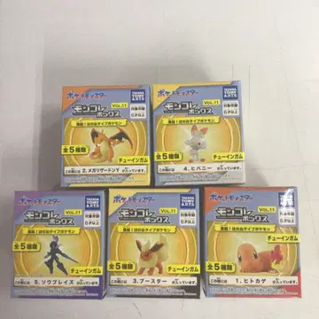 포켓몬 피규어 세트 전 5종