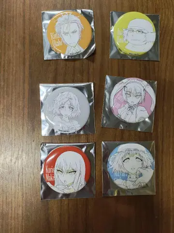 steins;gate 슈타인즈게이트 캔뱃지 6개 묶음 판매