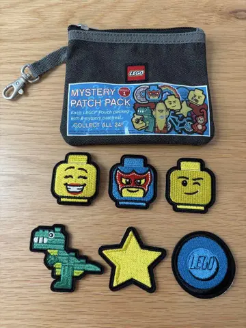 미사용 새상품 LEGO 와펜 (파우치 포함)