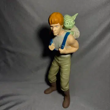 아프로즈 스타 워즈 소프트 비닐 루크 스카이워커 요다