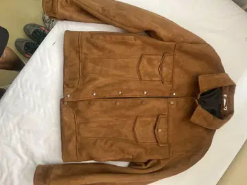 ZARA 브라운 스웨이드 자켓