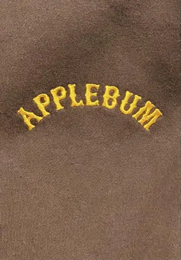 선착순 APPLEBUM L 빅 실루엣 후드 맨투맨