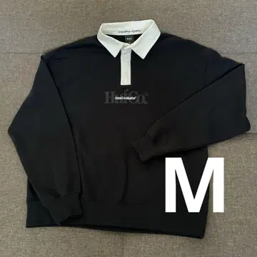 HUF 스웨트셔츠 피케 셔츠 라거 셔츠 긴팔 블랙 M size