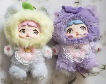TOPTOY Nommi 후르츠 시리즈 봉제 인형 레몬 블루베리