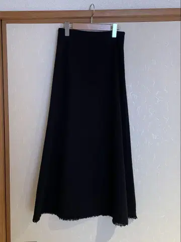 어반 리서치 스커트 롱 블랙