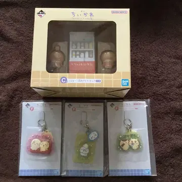 치이카와(먼작귀) 제일복권 C상 목욕탕 피규어 러버 참