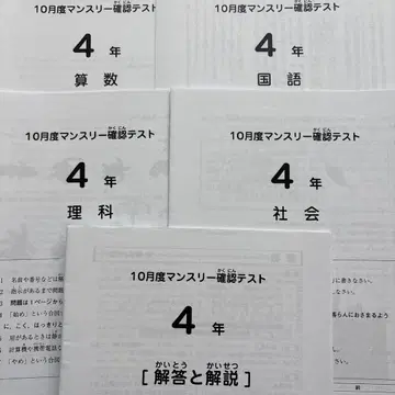 사피아스 4년 먼슬리 테스트