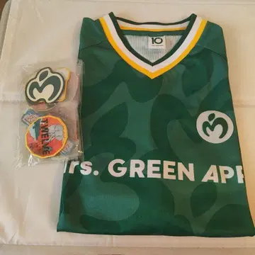[ 중고품 ] 와펜 전종 포함 Mrs. GREEN APPLE 게임 셔츠