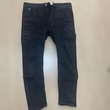 G-Star RAW 블랙 데님 팬츠 슬림 핏