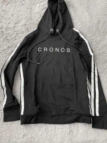 CRONOS 블랙 후드티 M