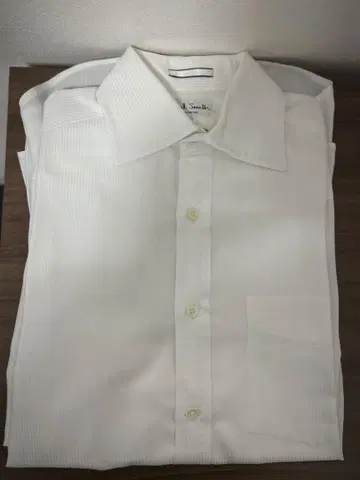 Paul Smith 화이트 스트라이프 와이셔츠 S