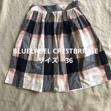 새상품급 BLUELABEL CRESTBRIDGE 스커트 사이즈 36