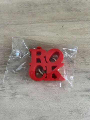 로킹 2025 키링 ROCK 빨간색 나오면 럭키