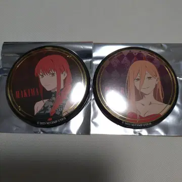 체인소 맨 TSUTAYA 캔뱃지 마키마 파워
