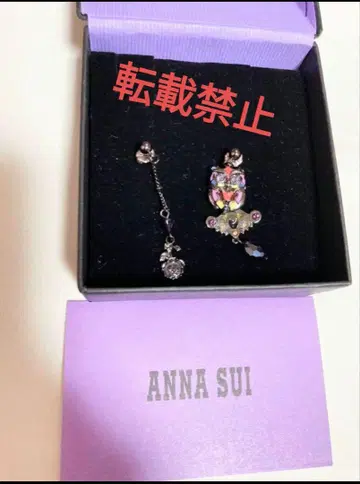ANNA SUI 안나수이 올빼미 모티브 올빼미 귀걸이 미사용